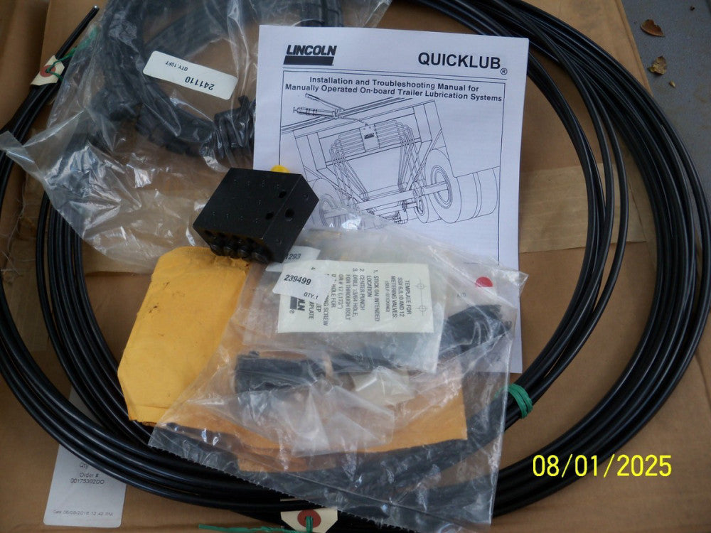 LINCOLN INDUSTRIAL  239408   (BRAND NEW)  8 station    Lincoln  SSV-A