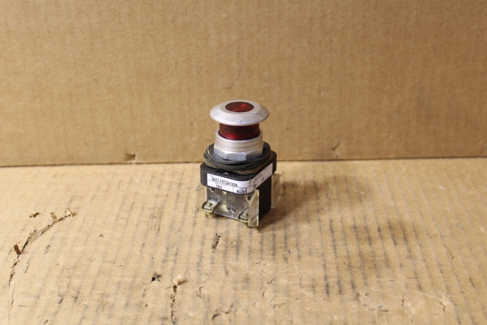 Allen-Bradley 800T-FXTQH10RA Red Mushroom Push Button