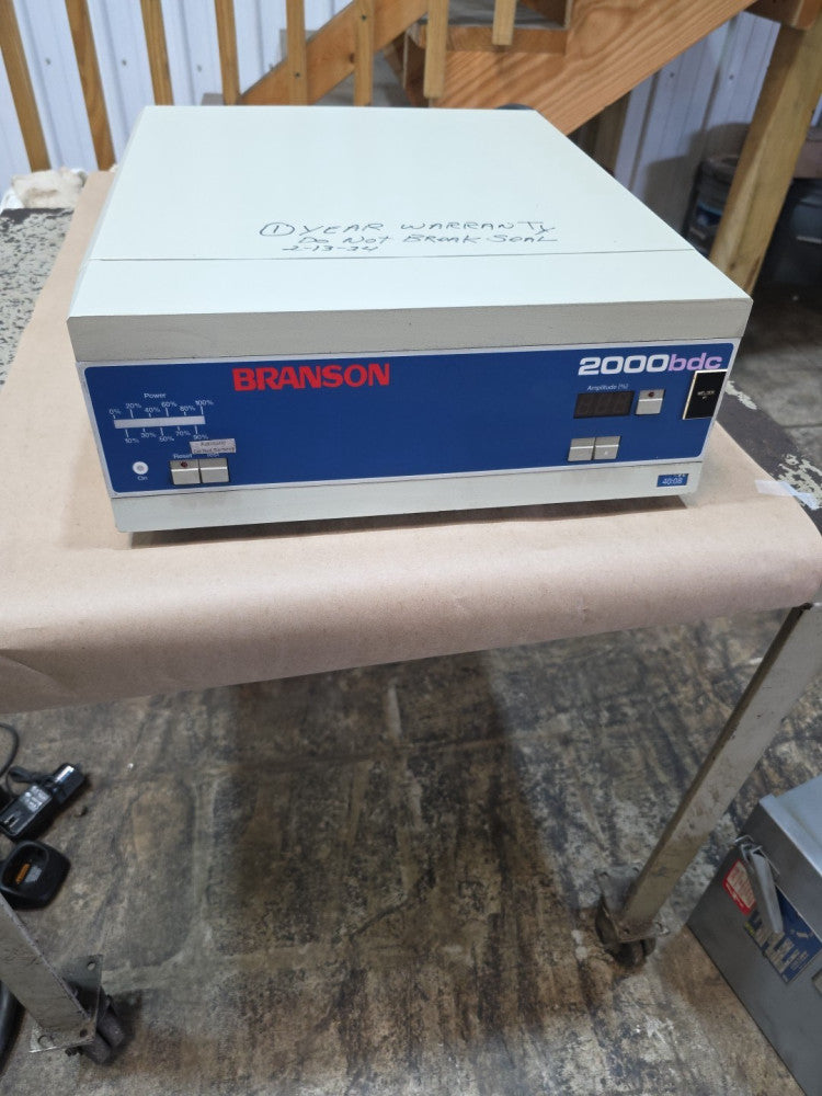 Branson 2000BDC 40:0.8 Power Supply 101-132-668 800W