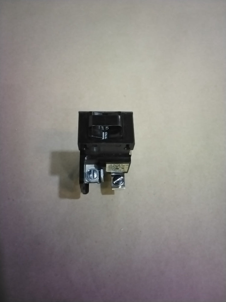 Pushmatic P115 15 Amp 1 Pole Circuit Breaker Type P Bulldog 15A 1P 120VAC