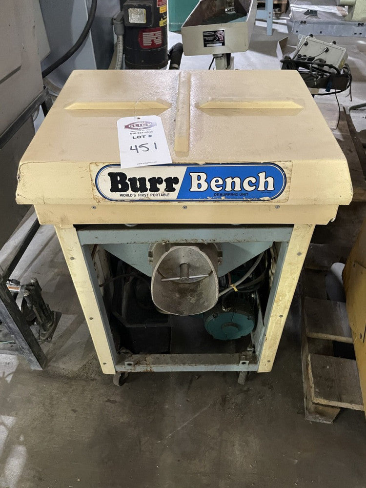 Hutson Burr Bench 914BB Vibratory Parts Deburring / Tumbling Finishing Machine
