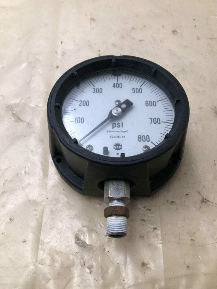 Solfrunt 4" Air Pressure Gauge 0-800PSI