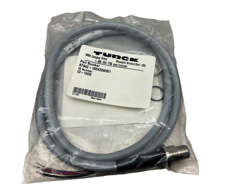 Turck 97942-162K256H01 Cable, Bulkhead, CAN IN, MALE U2-15856 L=1M