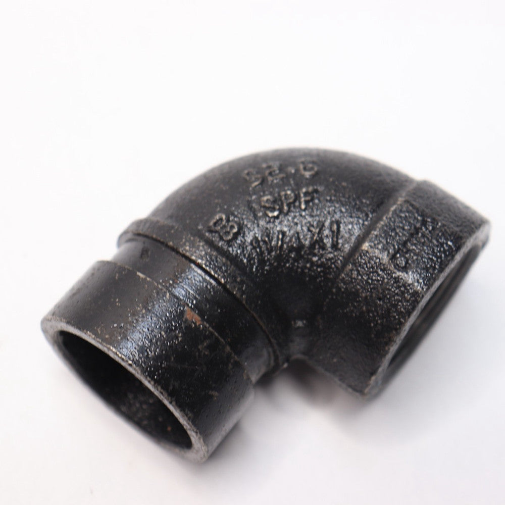 90 Degree Elbow Black Iron 1-1/4" X 1"