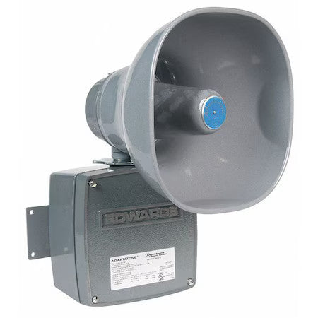 Edwards Signaling 5532M-N5 Multiple Tone Signal,120Vac,0.36A,Gray