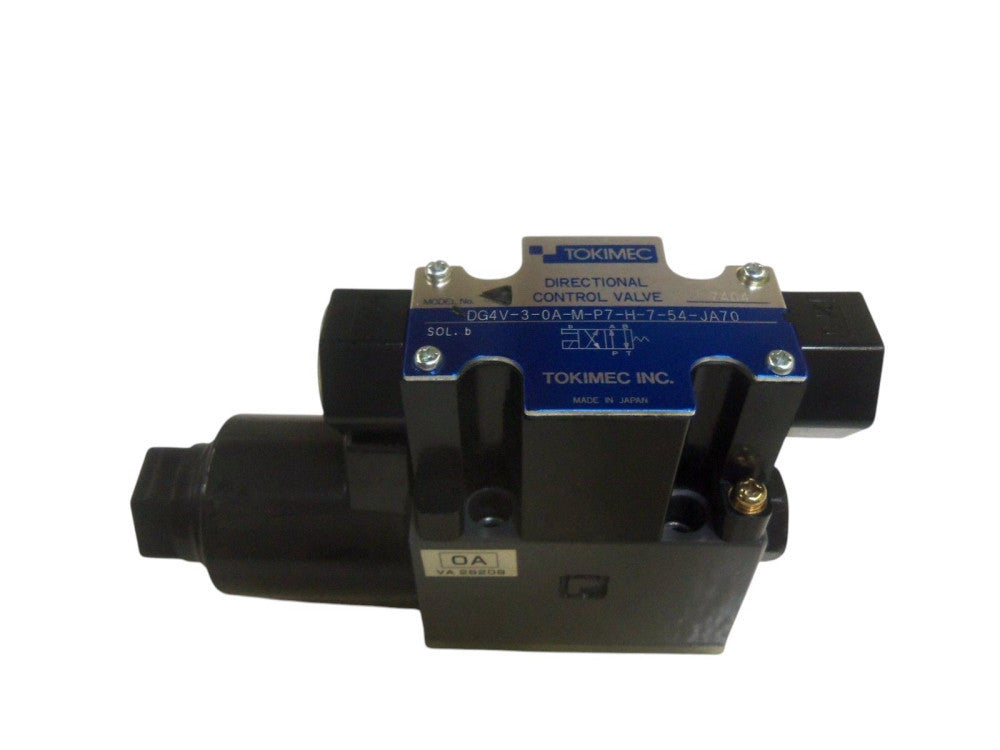 TOKIMEC DG4V-3-0A-M-P7-H-7-54-JA70 DIRECTIONAL CONTROL VALVE NSNP