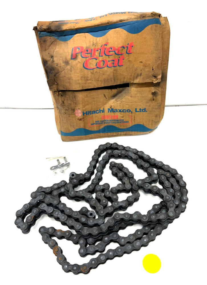 PERFECT COAT #50 ROLLER CHAIN 10FT WIDTH 3/4" SINGLE 5/8" PITCH