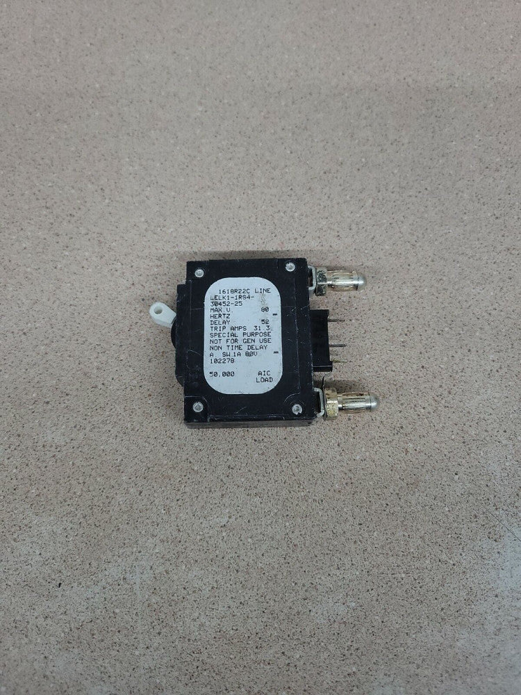 Airpax LELK1-1RS4-30452-25 / 1618R22C  Breaker Bullet Type, New