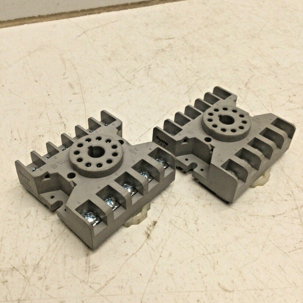 TYCO / P&B 27E892 11 Pin Relay Socket, 10A 300V (LOT of 2)