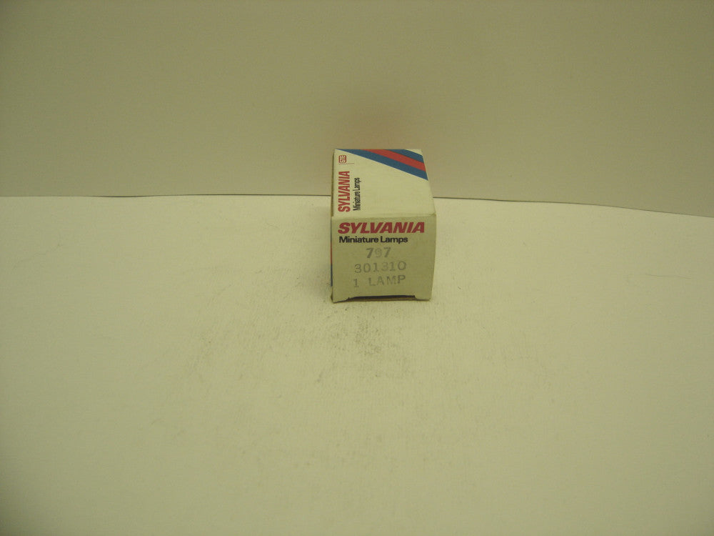 SYLVANIA 797 301310 MINIATURE HALOGEN LAMP BULB G7.1 BASE 50 WATT 12.8V NIB