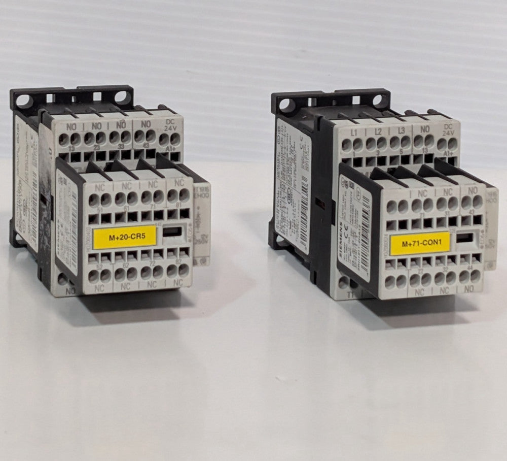 Lot of 2: Siemens Contactor Relays, General Use Contactors, A600