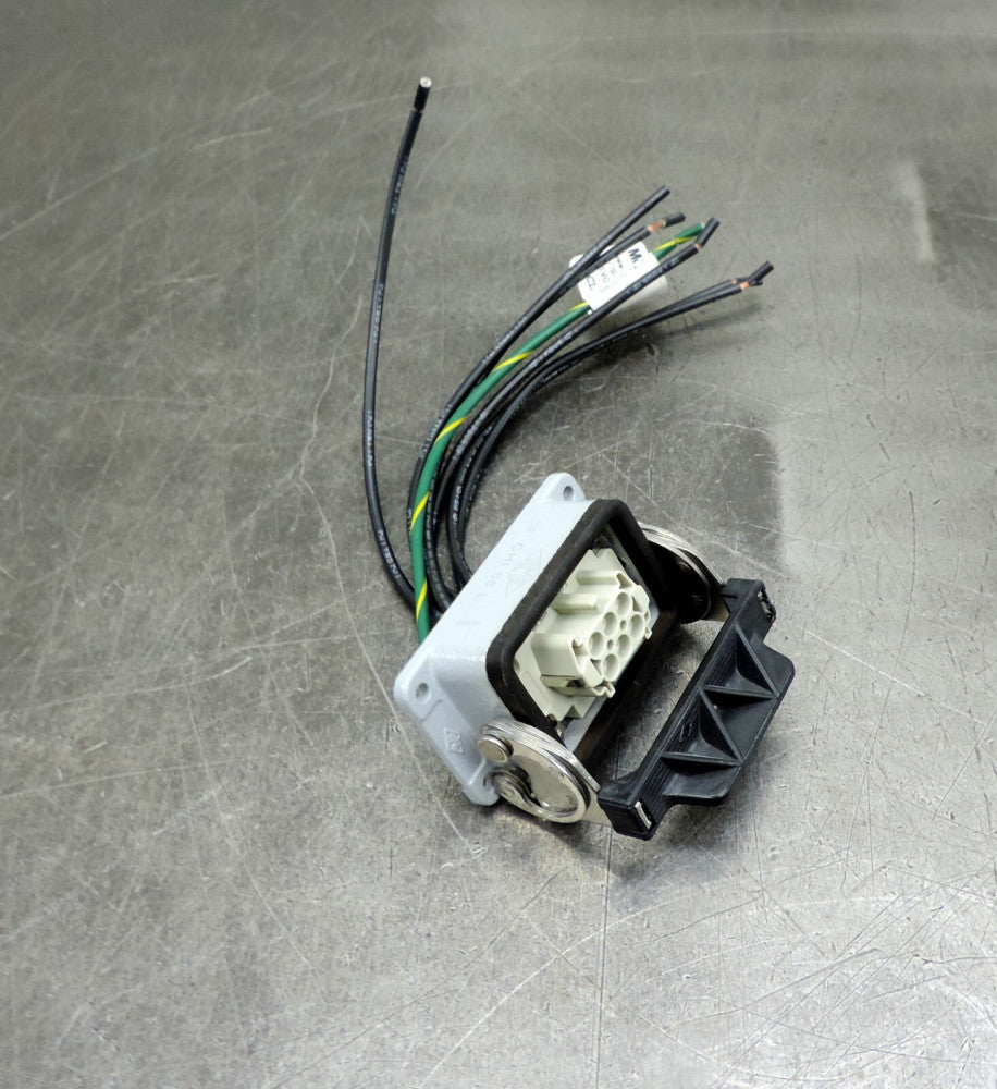 Mencom Corp IRCL-06NF-140-002 Pre-wired Female 6 Pole Receptacle 600V  16 Amp