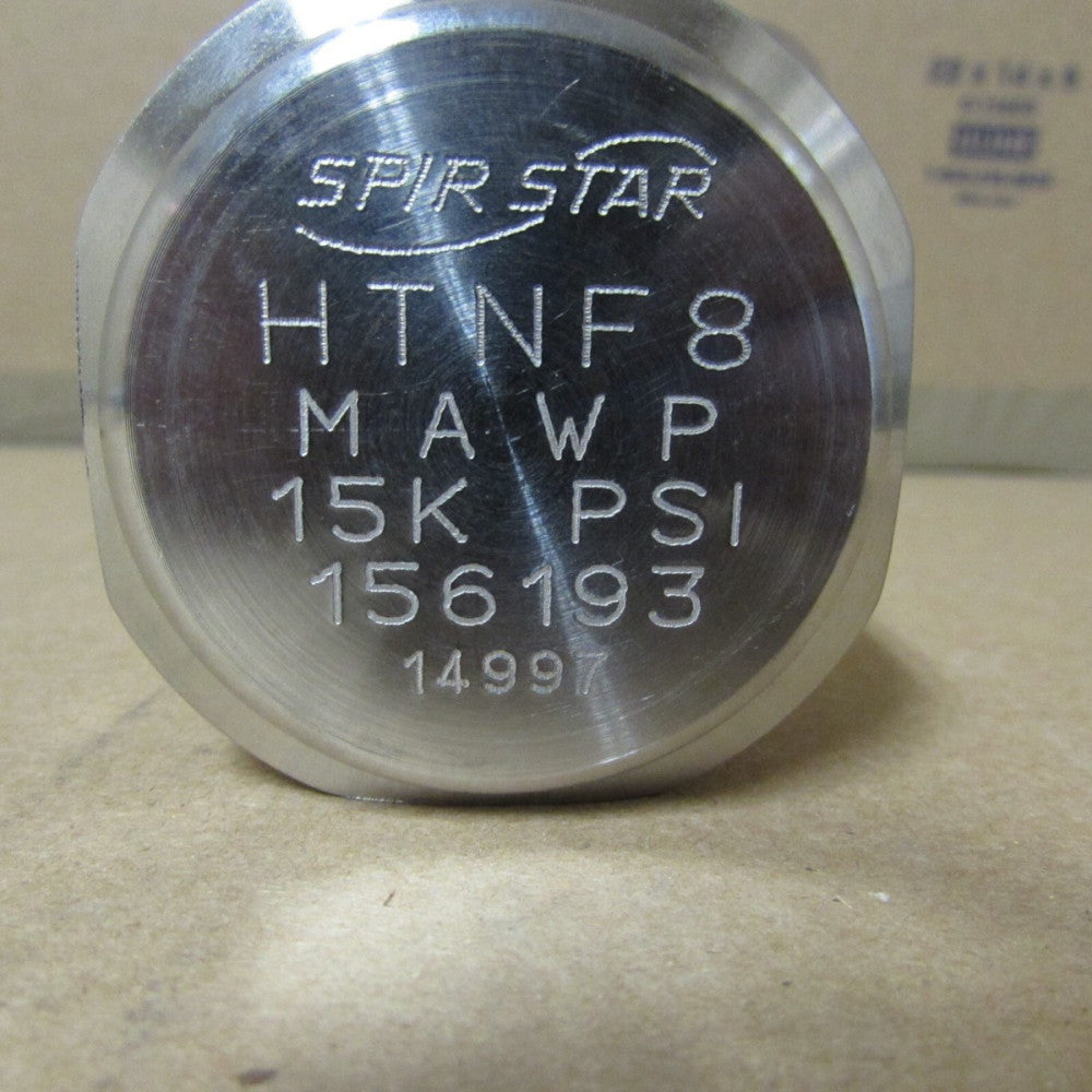 SPIR STAR HTNF8 MAWP 15K PSI, SS HIGH PRESSURE TEE FITTING, N/NIB, MAKE OFFER!