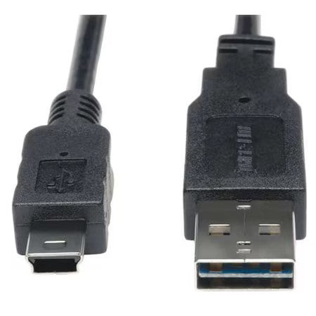 Tripp Lite Ur030-003 Reversible Usb Cable, Black, 3 Ft., Connector Type: A Male