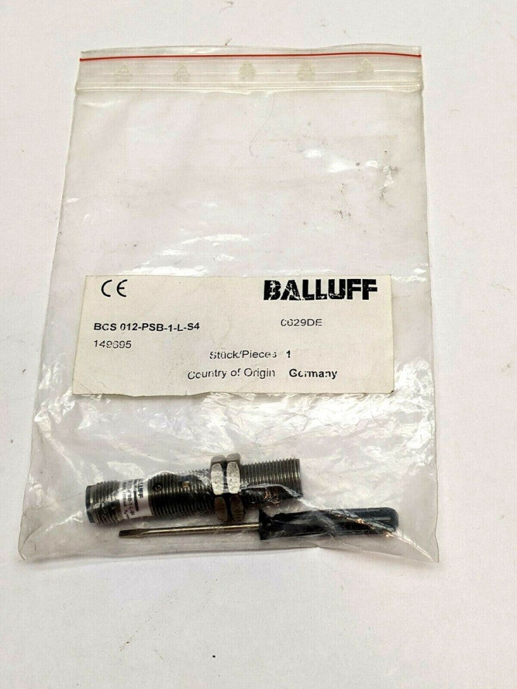 Balluff BCS 012-PSB-1-L-S4 Capacitive Proximity Sensor