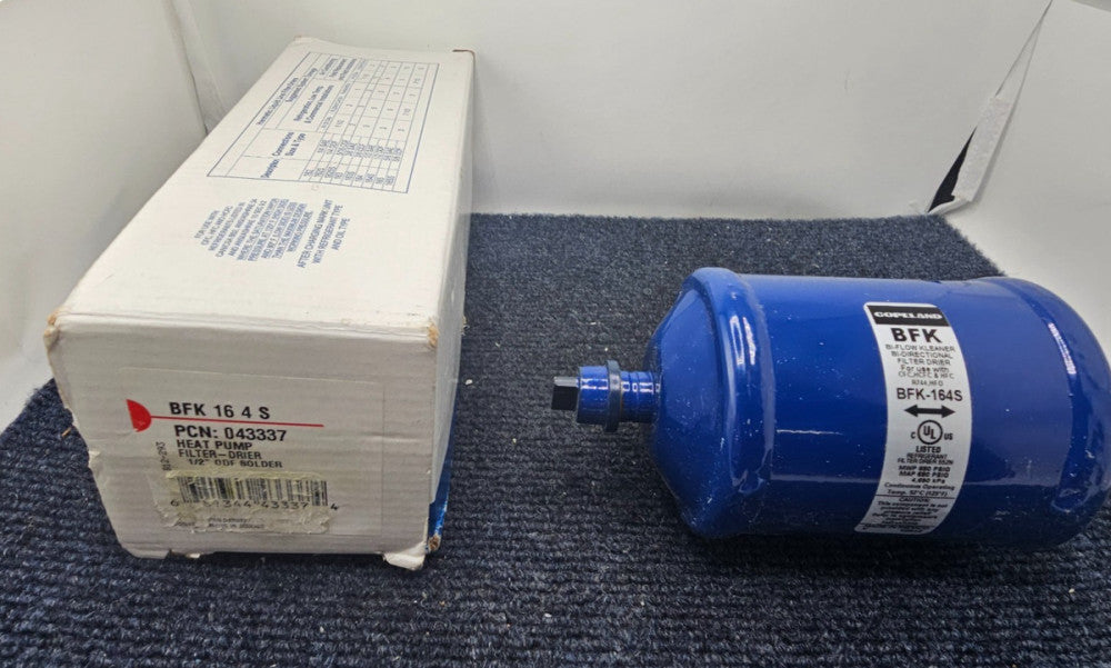 Copeland BFK-164S: BFK Series Bi-Directional Liquid Line Filter Driers