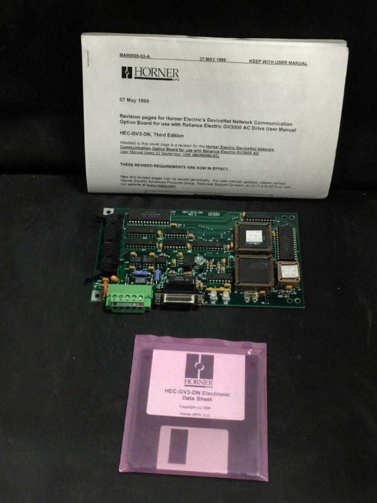Horner HEC-GV3-DN Devicenet Network Communication Board 2DV3000 