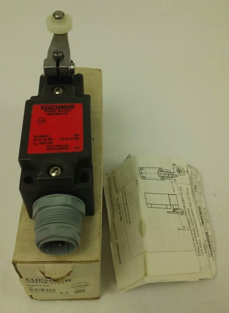 EUCHNER SAFETY SWITCH NZ2HB-3131 , AC-15 4A 50V, DC-13 4A 24V