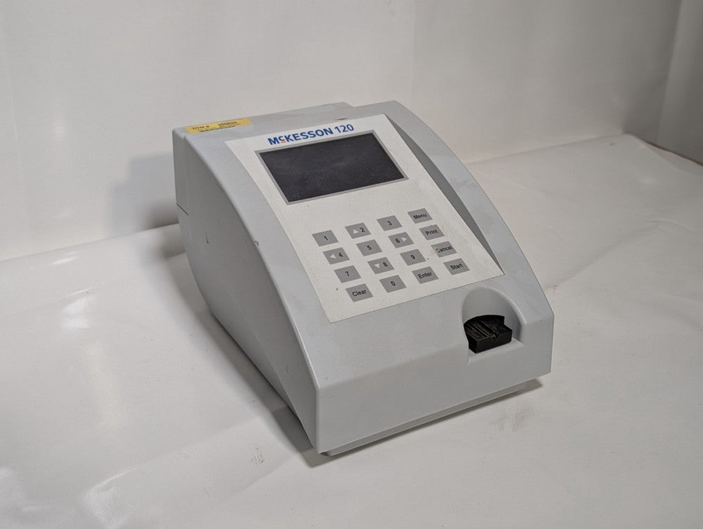 McKesson 120 Urine Analyzer w Printer, LCD Display, 100-240vac, 35W, 50/60 Hz