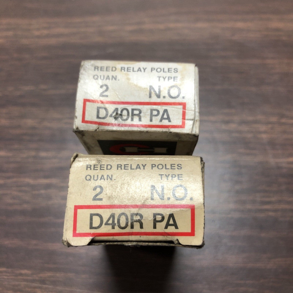 Cutler Hammer D40RPA Eaton Reed Relay D40R PA Pack of 2 New In Box Free Shipping