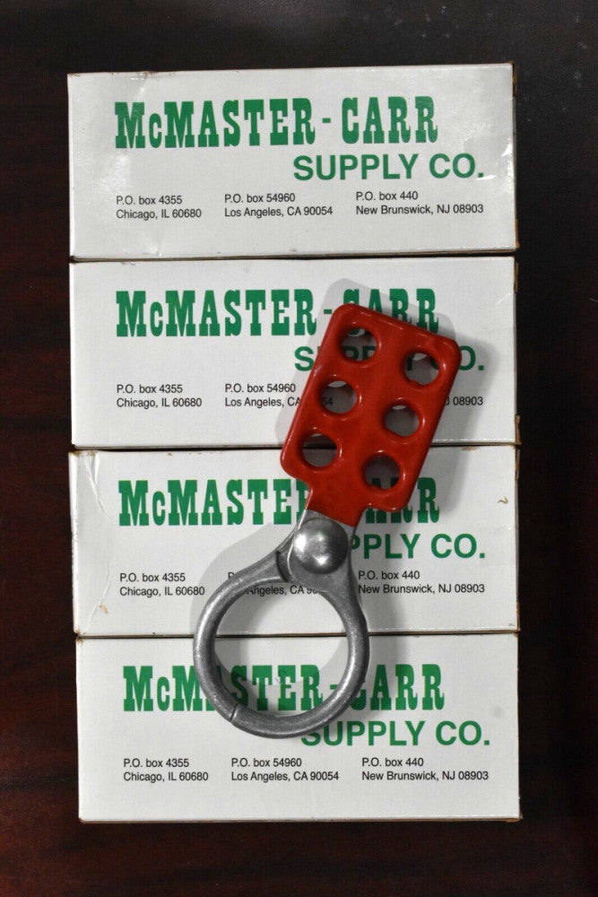 [Lot of 4] McMaster-Carr Supply Co. OG-80-2 Safety Lockout Hasp