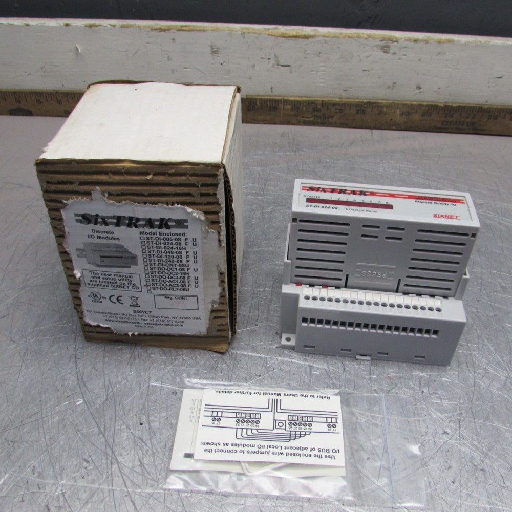 SIXNET  ST-DI-024V-08 , SixTRAK DIGITAL 8 ch INPUT, NEW IN BOX! MAKE OFFER!