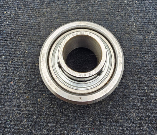(QTY 2) Turner CSB206-20: 1-1/4" Bore Insert Bearing With Screw Lock 1-1/4"x62mm