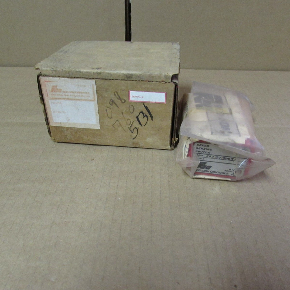 RED LION 5130031 SPEED SENSING SWITCH MODEL 300, NIB! MAKE OFFER!