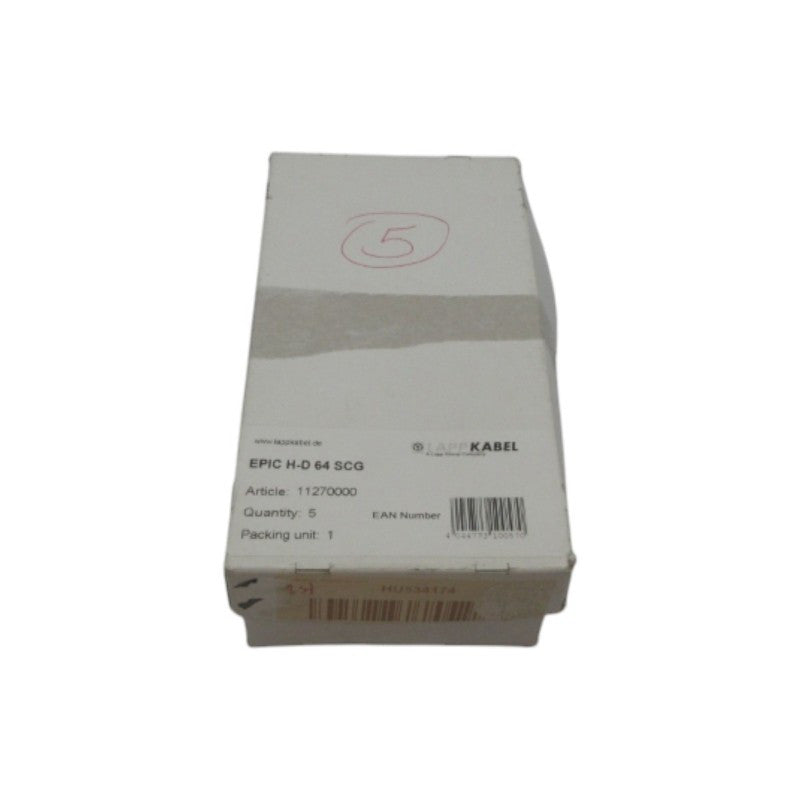 LAPP KABEL EPIC H-D 64 SCG 11270000 (PKG OF 5) NSMP