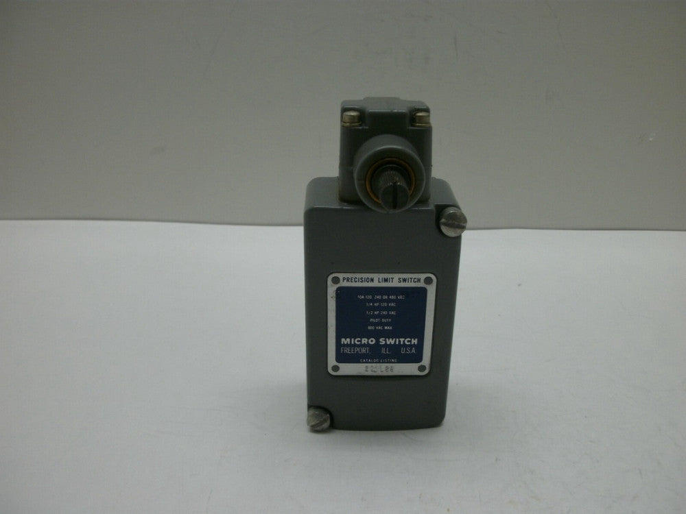 MICRO SWITCH 201LS9 PRECISION LIMIT SWITCH 10A SIDE ROTARY 480V SPDT NEW NO BOX
