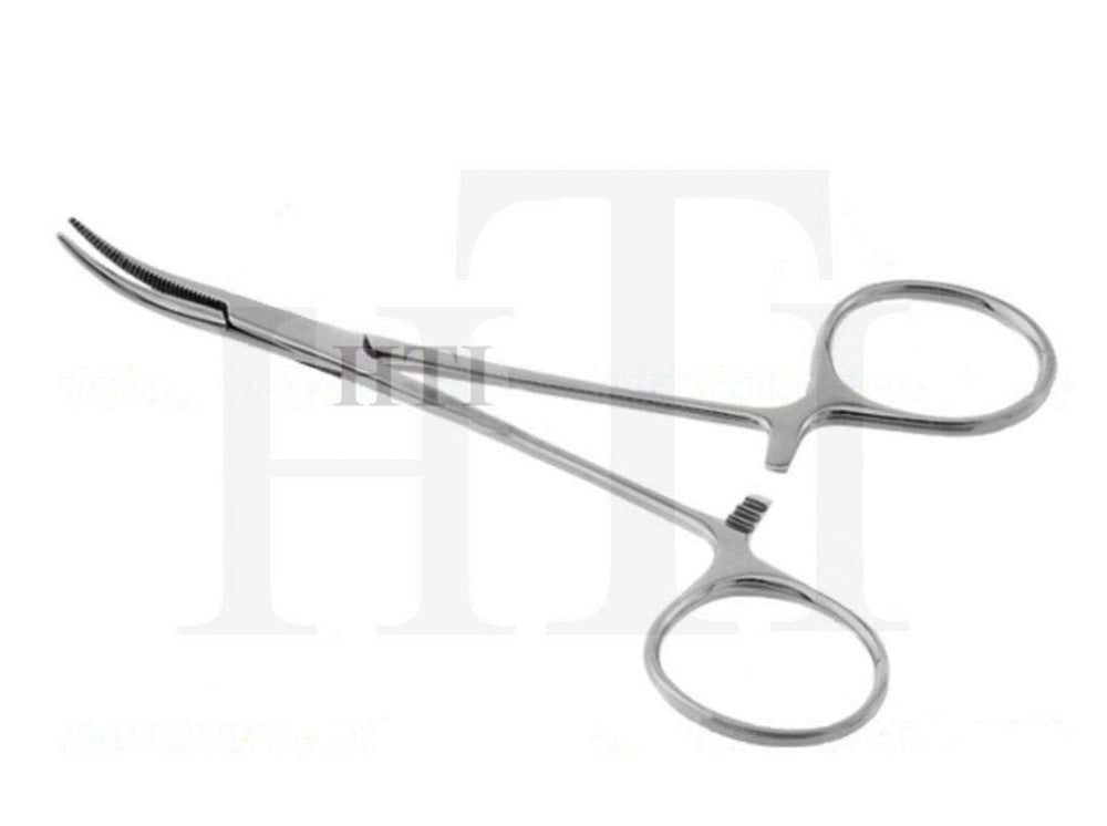 Stainless Steel CRILE Forceps 5.5" Curved Premium Grade AUTOCLAVABLE (HTI BRAND)