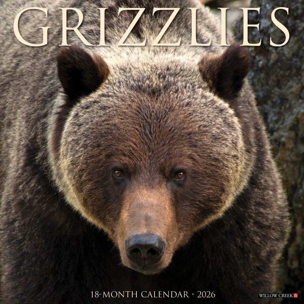 Grizzlies 2026 12" x 12" Wall Calendar (free shipping)