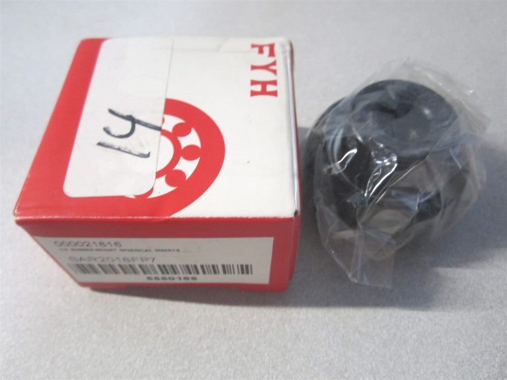 Tritan (RABR8) 1/2" x 1-1/8" OAL x 47.37mm OAH Rubber Mount Spherical Insert