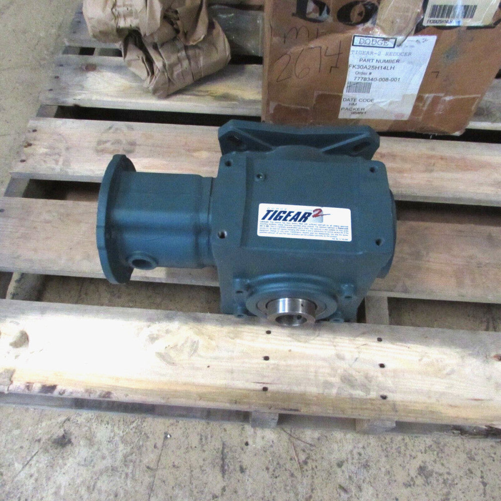DODGE FK30A25H14LH ,  ANGLE GEAR REDUCER , C-FACE, RATIO 25:1 , NIB! MAKE OFFER!