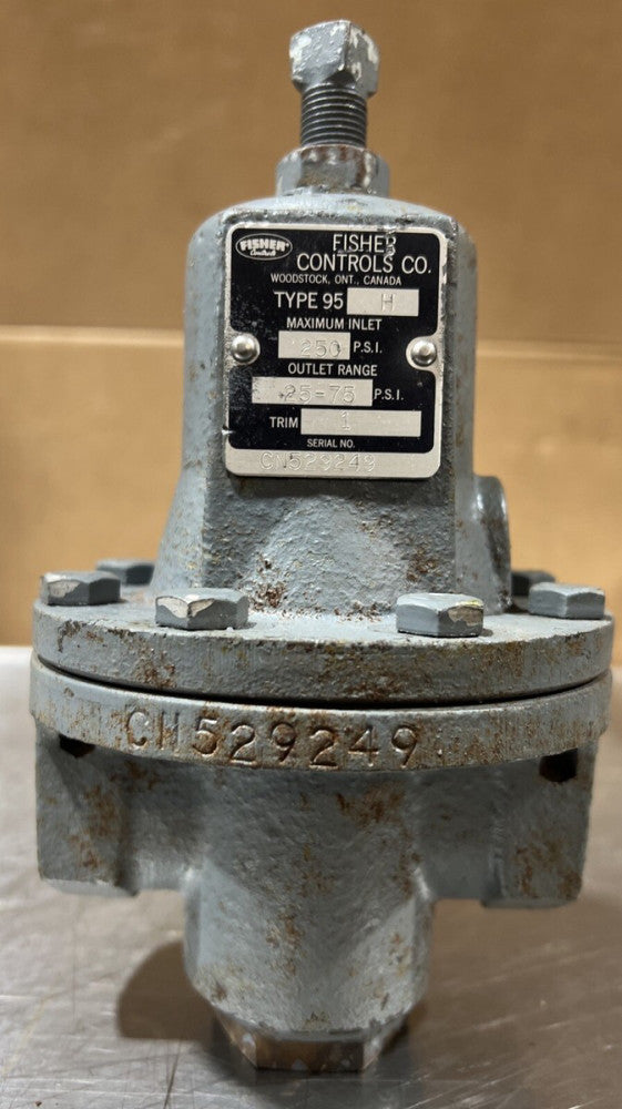Fisher Controls Pressure Reducing Regulator Type 95H Nos Surplus No Surplus