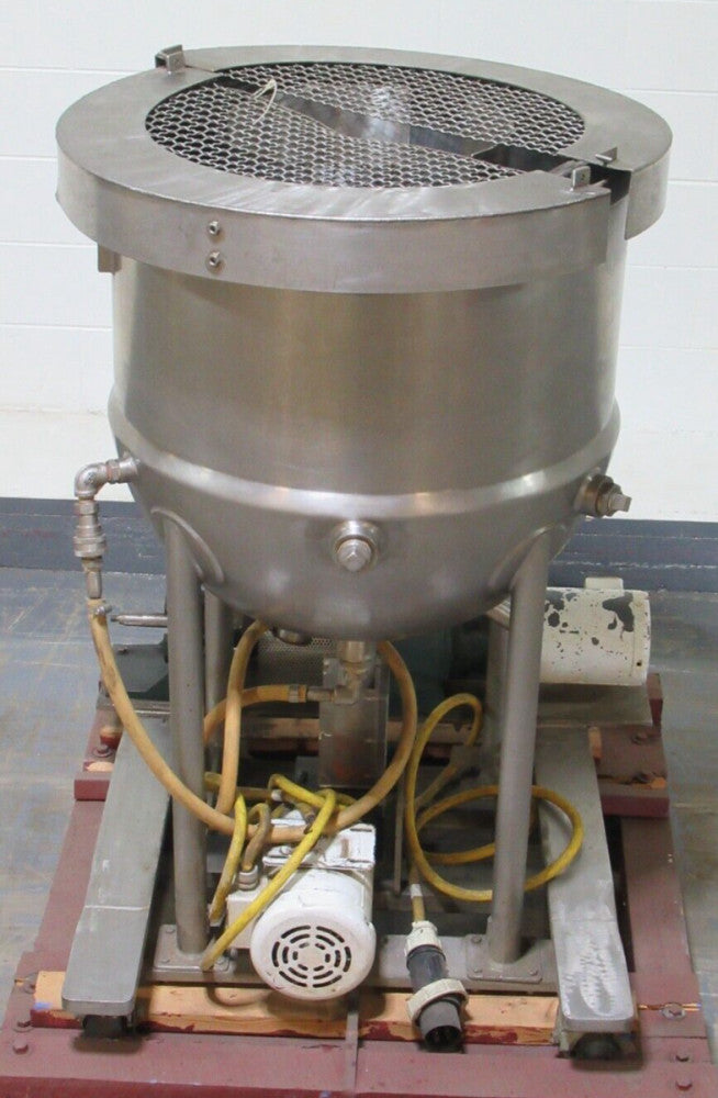 J.C. Pardo & Sons 80 Gallon Stainless Steel Jacketed Kettle