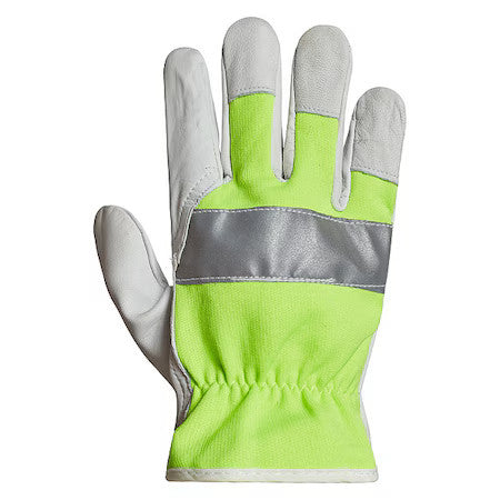 Superior Glove 378Gahvb-S Leather Drivers Gloves, Goatskin With Spandex Back,