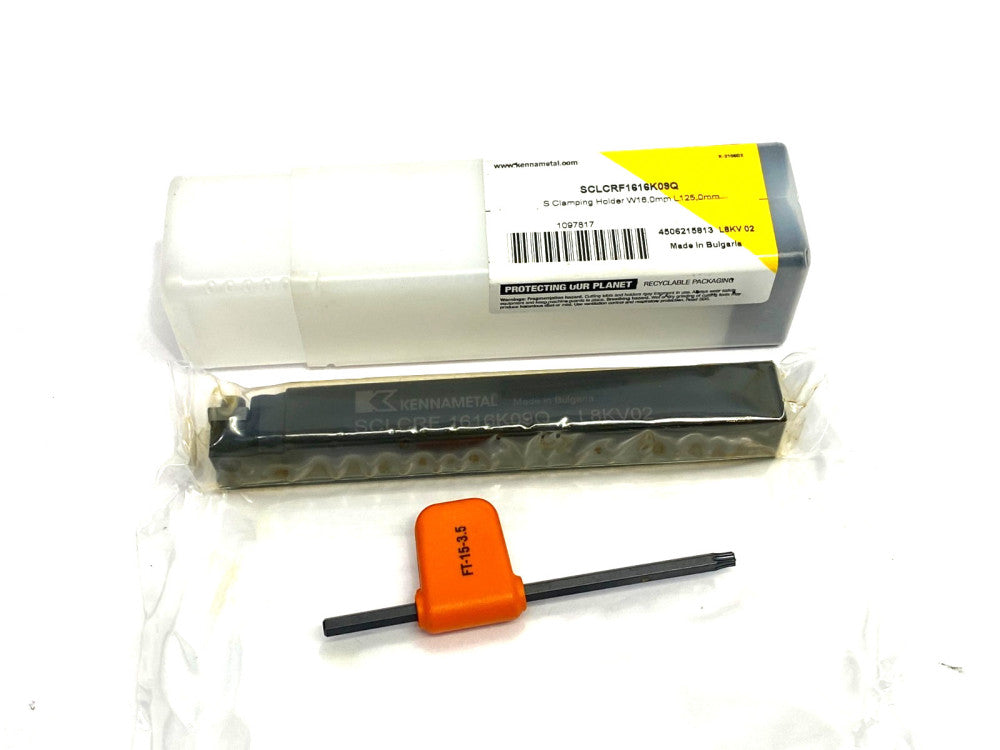 Kennametal 1097817 SCLC-F 95° Screw-On Toolholder S-Clamping SCLCRF1616K09Q
