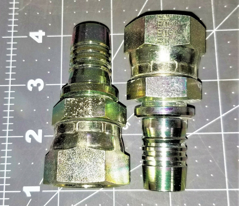 (2) Push-On Hose Barb ¾” X ¾” Tube Swivel Female (12AN JIC) 30682-12-12  [G1S4] 