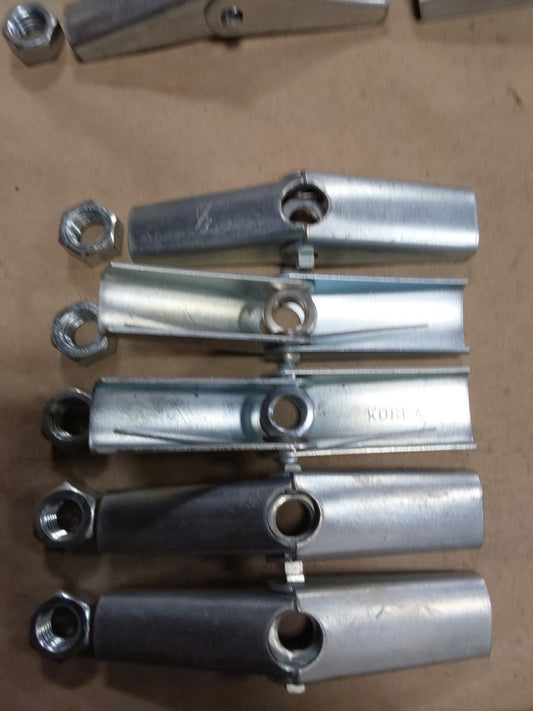 1/2"x4"1/2 Coarse Thread Toggle Wing Only / Spring (Set Of 5)....Z61