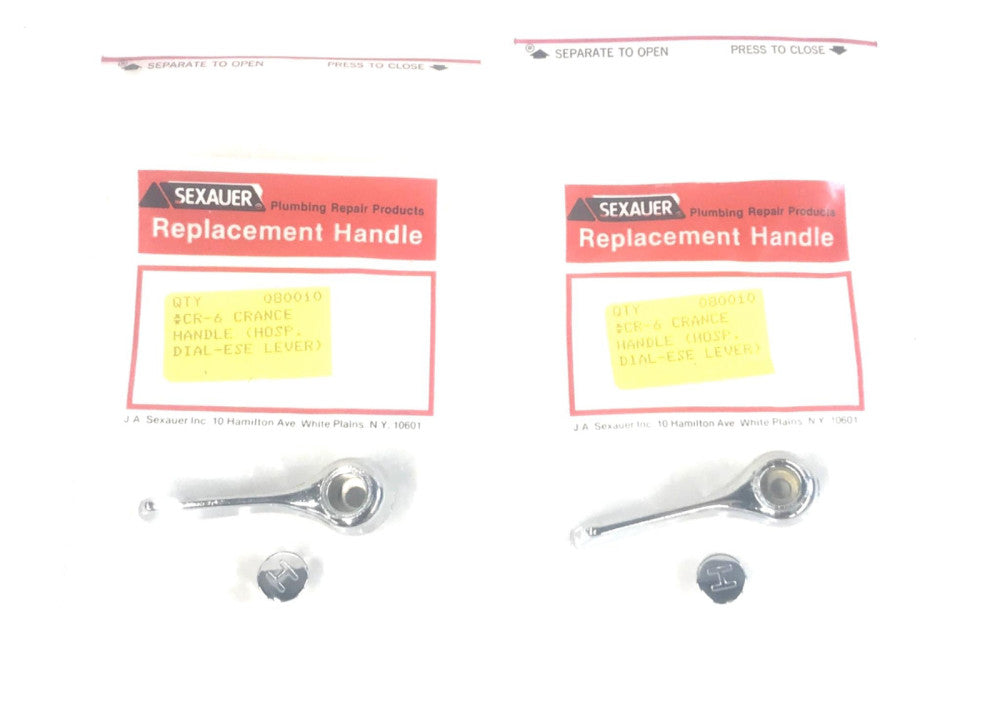 Sexauer/Crane Dial-ese Lever with "H" Index Button 080010 (CR-6) [Lot of 2] NOS