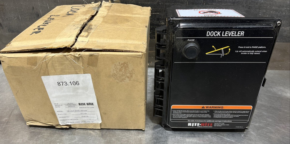 RITE-HITE CB LVLR (BASE) 460/3/60 PN 873.106 Nos Surplus