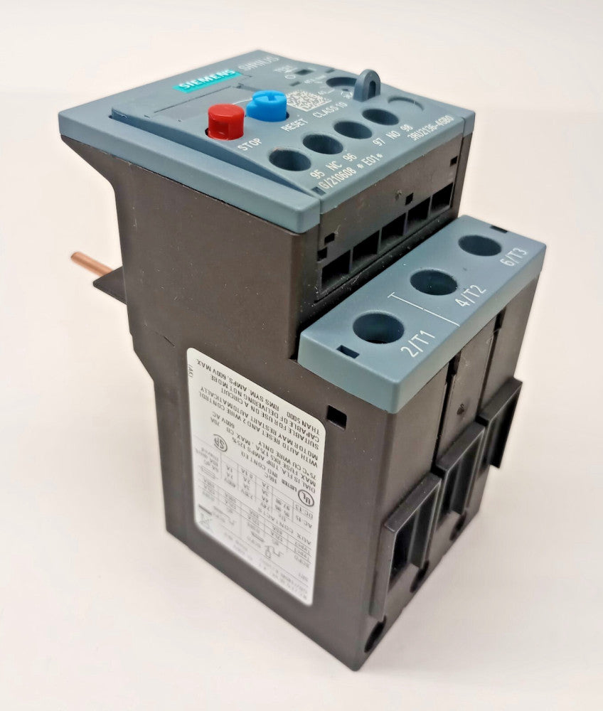 Siemens 3RU2136-4GB0 Used Overload Relay 36-45 A Thermal for Motor Protection