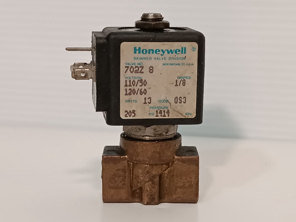 Honeywell Skinner 702Z 8 Solenoid Valve 110/120V 50/60Hz 13W 205 PSI 1414 KPa