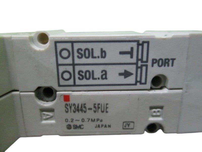 SMC SY3445-5FUE D/SOL, BASE MT, PLUG-IN  NSNP