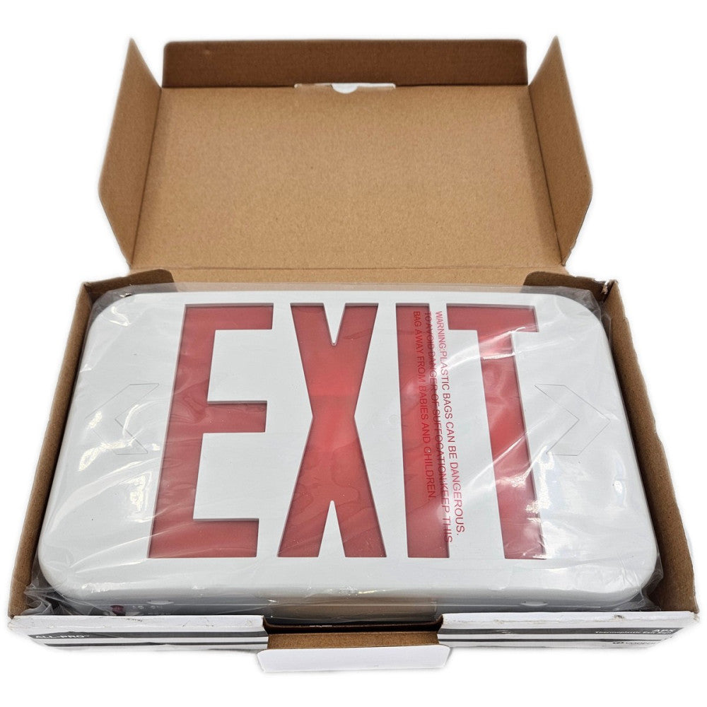 Cooper ALL-PRO EXIT Sign, APX7R