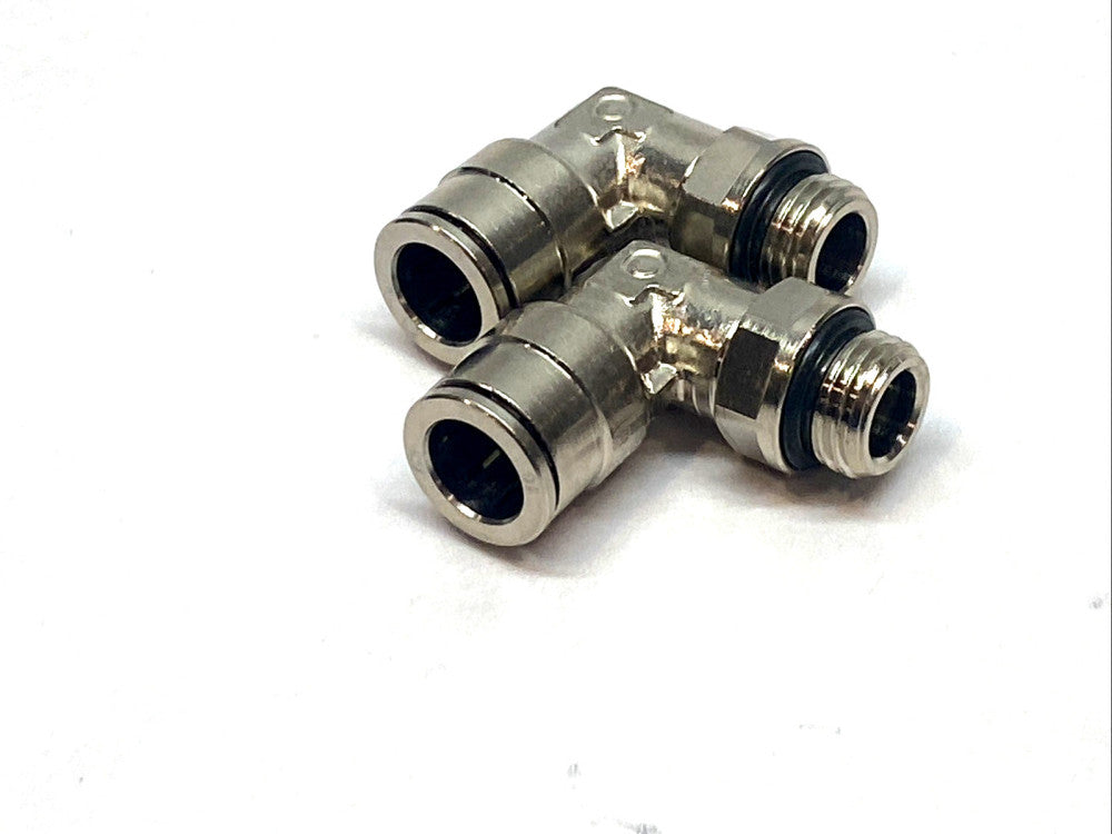 Atlas Copco 0702.0703 L-Push In Fitting LOT OF 2