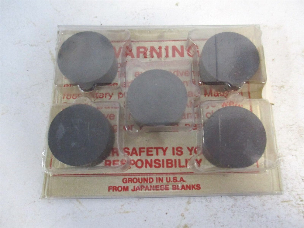 NTK (5650112) 5/16" RNG65 SX9 Grade Ceramic Round Turning Inserts - Pack of 5
