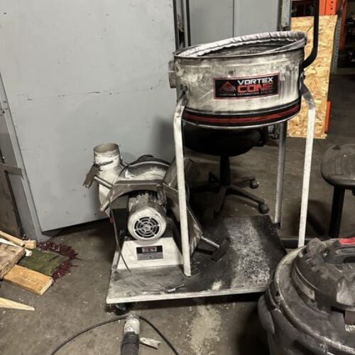 Jet VoRTEX Cone Dust Collector DC-1100VX​, Easy Install & Removal