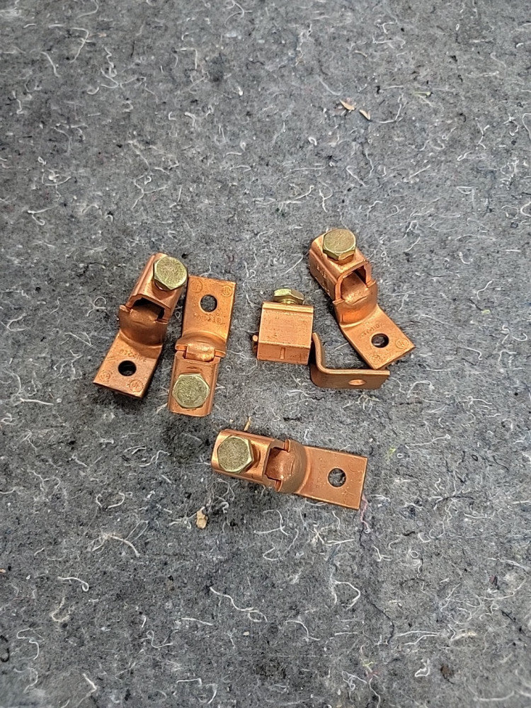 5 Thomas & betts BTC4102 Single Barrel Copper Terminal Lug